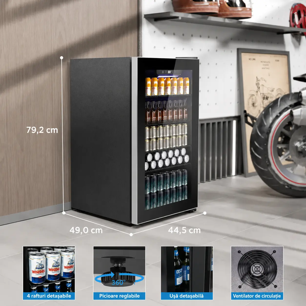 COWSAR Mini Frigider pentru Băuturi 91 L — imaginea 5